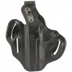 View 2 - DeSantis Gunhide Thumb Break Scabbard Belt Holster, Fits Commander 1911, Right Hand, Black 001BA20Z0