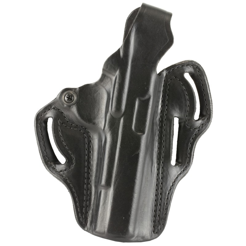 DeSantis Gunhide Thumb Break Scabbard Belt Holster, Fits 1911, Right Hand, Black 001BA21Z0