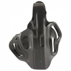 View 1 - DeSantis Gunhide Thumb Break Scabbard Belt Holster, Fits FNP-45 4.5", Right Hand, Black 001BA31Z0