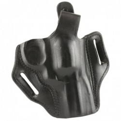 DeSantis Gunhide Thumb Break Scabbard Belt Holster, Fits 3" Colt Python, Right Hand, Black 001BA33Z0