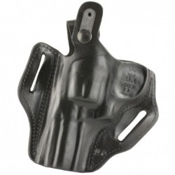 View 2 - DeSantis Gunhide Thumb Break Scabbard Belt Holster, Fits 3" Colt Python, Right Hand, Black 001BA33Z0