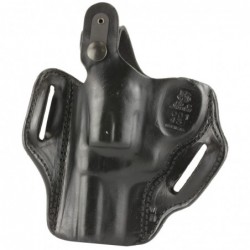 View 2 - DeSantis Gunhide Thumb Break Scabbard Belt Holster, Fits 3" S&W N, Right Hand, Black 001BA43Z0