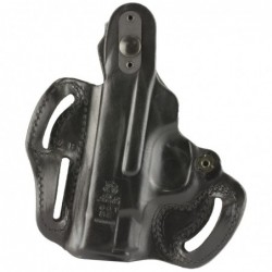 View 2 - DeSantis Gunhide Thumb Break Scabbard Belt Holster, Fits M&P45 Shield, Right Hand, Black Leather 001BA5EZ0
