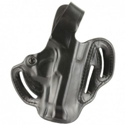 View 1 - DeSantis Gunhide Thumb Break Scabbard Belt Holster, Fits Browning BDA 380 Caliber, Right Hand, Black 001BA75Z0