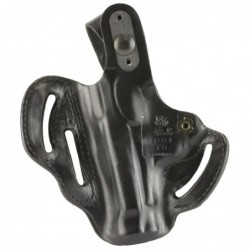 View 2 - DeSantis Gunhide Thumb Break Scabbard Belt Holster, Fits Browning BDA 380 Caliber, Right Hand, Black 001BA75Z0