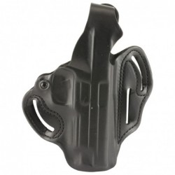 View 1 - DeSantis Gunhide Thumb Break Scabbard Belt Holster, Fits Sig 220R/226R, Right Hand, Black Leather 001BA90Z0