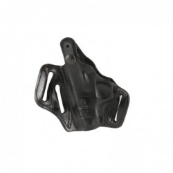 View 2 - DeSantis Gunhide Thumb Break Scabbard Belt Holster, Fits SIG P238, Right Hand, Black Leather 001BA98Z0