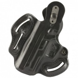 View 2 - DeSantis Gunhide Thumb Break Scabbard Belt Holster, Fits Sig P229R, Right Hand, Black Leather 001BAF4Z0