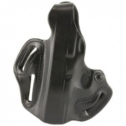 View 1 - DeSantis Gunhide Thumb Break Scabbard Belt Holster, Fits Glock 19/19x/23/45, Left Hand, Black Leather 001BBB6Z0