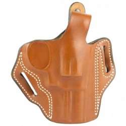 View 1 - DeSantis Gunhide Thumb Break Scabbard Belt Holster, Fits 3" S&W N24, 624, 629, Right Hand, Tan 001TA43Z0