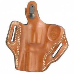 View 2 - DeSantis Gunhide Thumb Break Scabbard Belt Holster, Fits 3" S&W N24, 624, 629, Right Hand, Tan 001TA43Z0