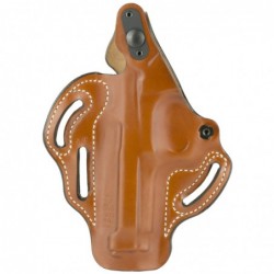 View 2 - DeSantis Gunhide Thumb Break Scabbard Belt Holster, Fits Beretta 92, S&W 5906, Taurus PT92, Witness, Right Hand, Tan 001TA86Z0