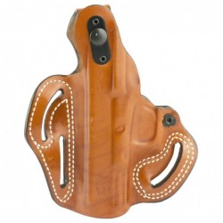 View 2 - DeSantis Gunhide Thumb Break Scabbard Belt Holster, Fits Glock 19, 19x, 23, 32, 36, 45, Right Hand, Tan 001TAB6Z0