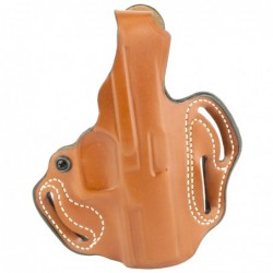 View 1 - DeSantis Gunhide Thumb Break Scabbard Belt Holster, Fits Walther PPQ, Right Hand, Tan 001TAV4Z0