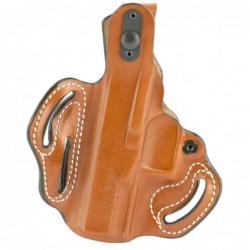 View 2 - DeSantis Gunhide Thumb Break Scabbard Belt Holster, Fits Walther PPQ, Right Hand, Tan 001TAV4Z0