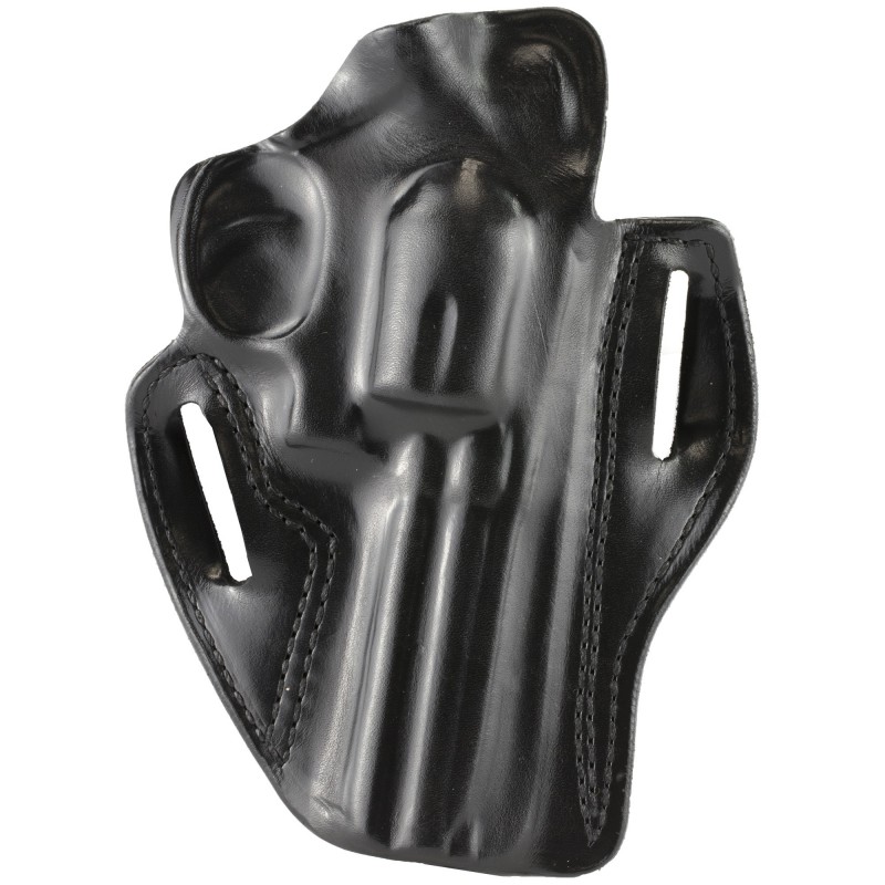 DeSantis Gunhide Speed Scabbard Belt Holster, Ruger GP100 4", Right Hand, Black Leather 002BA34Z0