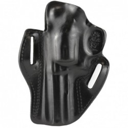 View 2 - DeSantis Gunhide Speed Scabbard Belt Holster, Ruger GP100 4", Right Hand, Black Leather 002BA34Z0