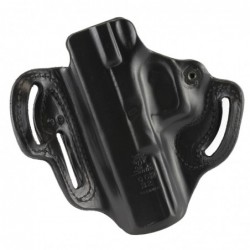 View 2 - DeSantis Gunhide Speed Scabbard Belt Holster, Fits Glock 17/22, Right Hand, Black Leather 002BAB2Z0