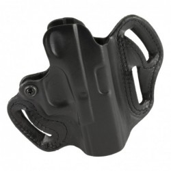 View 1 - DeSantis Gunhide Speed Scabbard Belt Holster, Fits Glock 19/19x/23/36/45, Right Hand, Black Leather 002BAB6Z0