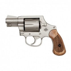 Armscor 206 Double Action, 38 Special, 2", Alloy, Matte Nickel Finish, Wood Grips, Right Hand, Fixed Sights, 6 Rounds 51289