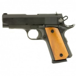 View 1 - Armscor Rock Island 1911, Compact, 45ACP, 3.5" Barrel, Alloy Frame, Parkerized Finish, Wood Grips, FixedSights, 1 Magazine, 7 R