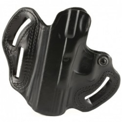 View 1 - DeSantis Gunhide Speed Scabbard Belt Holster, Fits Glock 19,19x,23,36,45, Left Hand, Black Leather 002BBB6Z0