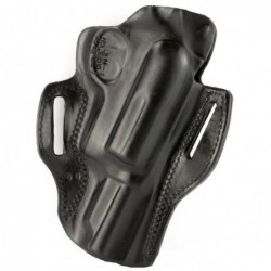 View 2 - DeSantis Gunhide Speed Scabbard Belt Holster, Fits Taurus Judge 2 1/2" & 3" 3", Left Hand, Black Leather 002BBP5Z0