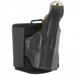 View 1 - DeSantis Gunhide Die Hard Ankle Holster, Fits Glock 43/43X, Right Hand, Black Leather 014PC8BZ0