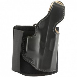 DeSantis Gunhide Die Hard Ankle Holster, Fits Glock 26/27, Right Hand, Black Leather 014PCE1Z0