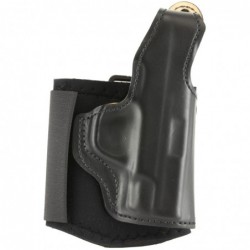 View 1 - DeSantis Gunhide Die Hard Ankle Holster, Fits S&W Shield, Right Hand, Black Leather 014PCX7Z0