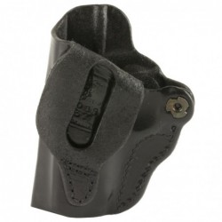 View 2 - DeSantis Gunhide Mini Scabbard Belt Holster, Fits Sig 938, Right Hand, Black Leather 019BA37Z0