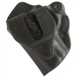 View 2 - DeSantis Gunhide Mini Scabbard Belt Holster, Fits M&P45 Shield, Right Hand, Black Leather 019BA5EZ0