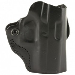 View 1 - DeSantis Gunhide Mini Scabbard Belt Holster, Fits Glock 43/43X, Right Hand, Black Leather 019BA8BZ0