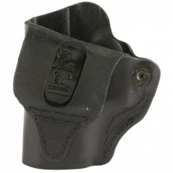 View 2 - DeSantis Gunhide Mini Scabbard Belt Holster, Fits Glock 43/43X, Right Hand, Black Leather 019BA8BZ0
