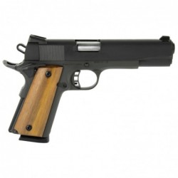 View 2 - Armscor Rock Island 1911, Full Size Pistol, 45ACP, 5" Barrel, Steel Frame, Parkerized Finish, Rubber & Wood Grips, Fixed Sights
