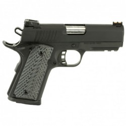 View 2 - Armscor Rock Island, Tac Series Ultra CS, Semi-automatic, 1911, 45 ACP, 3.5", Steel, Parkerized, G10 Grips, Ambidextrous, Adjus