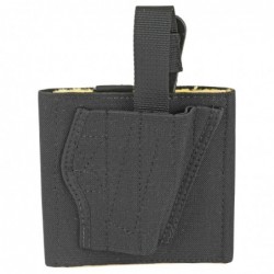 View 1 - DeSantis Gunhide Apache Ankle Holster, Fits Glock 26/27/29/30/43X, Right Hand, Black Leather 062BAE1Z0