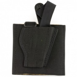 View 2 - DeSantis Gunhide Apache Ankle Holster, Fits Most Medium Frame Autos, Kimber EVO SP, Right Hand, Black 062BAMAZ0