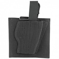 View 1 - DeSantis Gunhide Apache Ankle Holster, Fits S&W Shield (9mm, 40SW, and 45ACP), Right Hand, Black Leather 062BAV5Z0