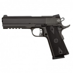 Armscor Rock Island, Full Size Pistol, 45ACP, 5", Steel Frame, Parkerized Finish, Synthetic Grips,  Fixed Sights, Ambidextrous,