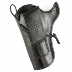 View 2 - DeSantis Gunhide DOC Holiday Cross Draw Holster, Fits 3 1/2" Colt SAA, Right Hand, Black 083BC53Z0