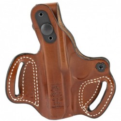 View 2 - DeSantis Gunhide 085, Thumb Break Mini Slide, Belt Holster, Fits SIG P938, Right Hand, Tan Leather 085TA37Z0