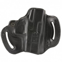 View 2 - DeSantis Gunhide Mini Slide Belt Holster, Fits Glock 43/43X/48, Left Hand, Black Leather 086BB8BZ0