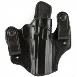 View 1 - DeSantis Gunhide Mad Max Inside The Pant Holster, Fits 1911 Officer/Commander/Government 5", Right Hand, Black Leather 112BA21Z