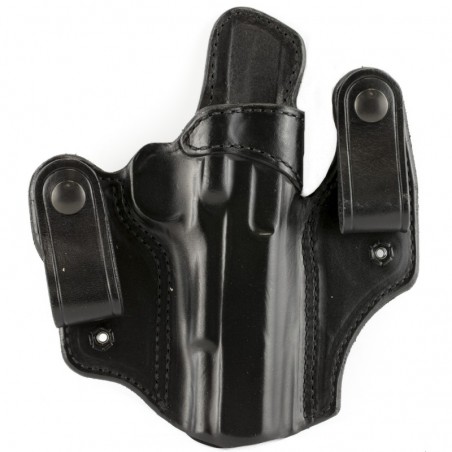 DeSantis Gunhide Mad Max Inside The Pant Holster, Fits 1911 Officer/Commander/Government 5", Right Hand, Black Leather 112BA21Z