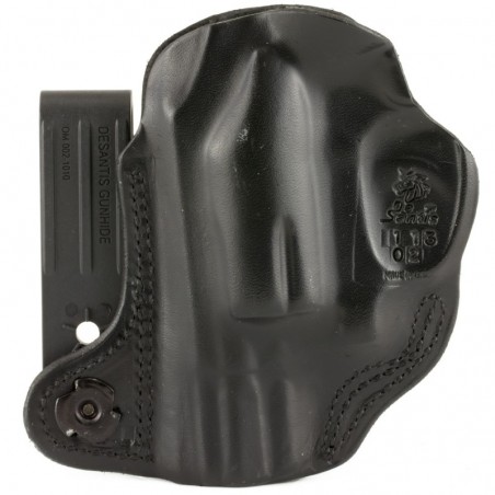 DeSantis Gunhide Flex-Tuk Inside The Pant Holster, Fits S&W J-Frame 2", Right Hand, Black Leather 113BA02Z0