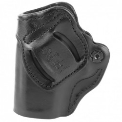 View 2 - DeSantis Gunhide 155 Criss-Cross, Belt Holster, Right Hand, Black Leather, Fits Glock 43/43X 155BA8BZ0