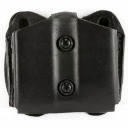 View 1 - DeSantis Gunhide Double Magazine Pouch, Fits 9MM, Ambidextrous, Black A01BJGGZ0