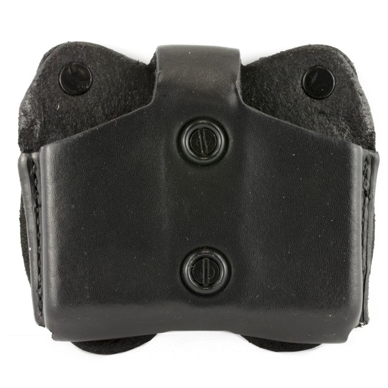 DeSantis Gunhide Double Magazine Pouch, Fits Most Single Stack 10MM/45 Caliber Magazines & Shield 9/40 Magazines, Ambidextrous,