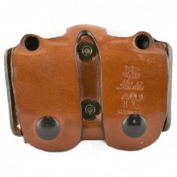 View 2 - DeSantis Gunhide Double Magazine Pouch, Glock 26/27, Ambidextrous, Tan Leather A01TJIIZ0